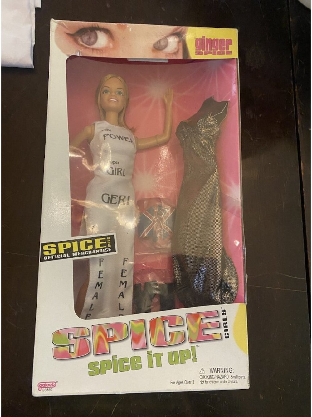 Vintage 1998 Spice Girls Doll Spice It Up! Geri Halliwell Ginger Spice Unopened